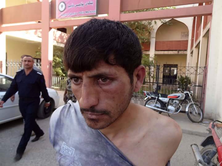 به‌ وێنه‌: داعشێك ده‌ستگیركراوه‌